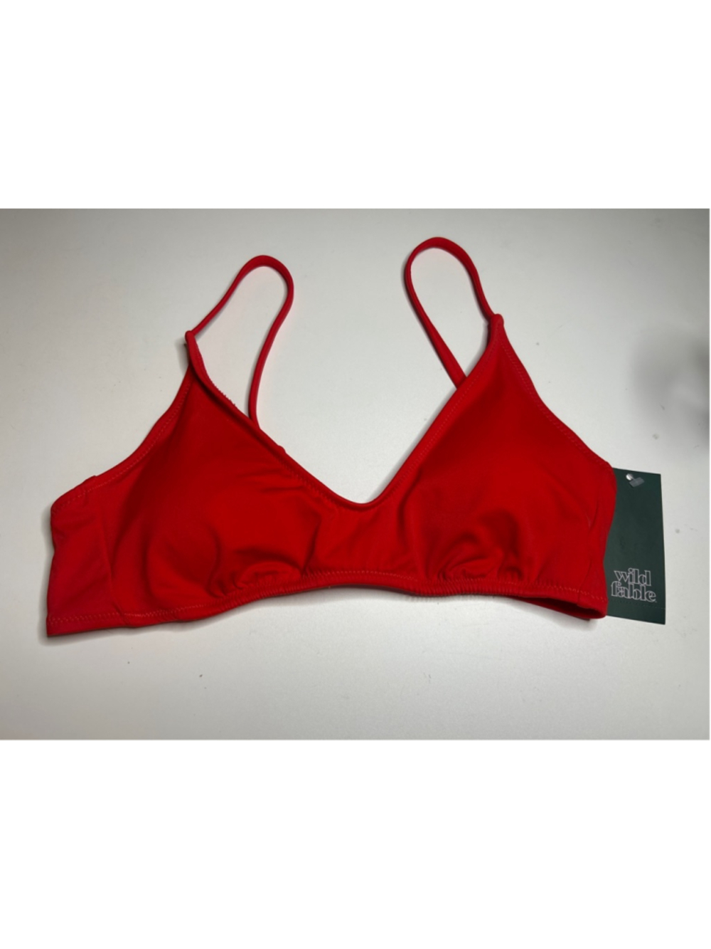 Women's Wild Fable Red Bikini Top M